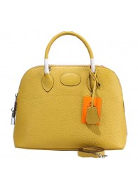Hermes Bolide 31CM Calfskin Leather Tote Bags H509083 Yellow Tl1391FT35
