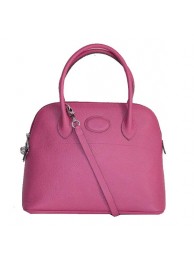 Hermes Bolide 37CM Calfskin Leather Tote Bags H509084 Rosy Tl1452XW58