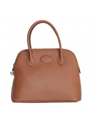 Hermes Bolide 37CM Calfskin Leather Tote Bags H509084 Wheat Tl1446rd58