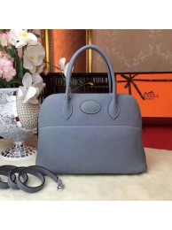 Hermes Bolide Original Leather Tote Bag B1007 Skyblue Tl846Va47