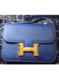 Hermes Constance Bag Smooth Leather H9998S Royal Tl1152ff76