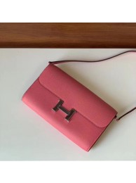 Hermes Constance to go mini Bag H4088 rose Tl511TP23