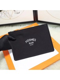 Hermes Cosmetic Bag H3700 Black Tl631qM91