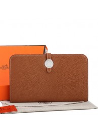 Hermes Dogon Combined Wallet A508 Camel Tl2268ta99