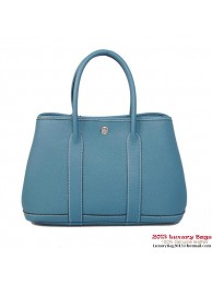 Hermes Garden Party 30CM Bag Calf Leather A1288 SkyBlue Tl1879EB28