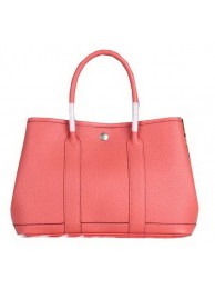 Hermes Garden Party 30cm Tote Bag Grainy Leather Pink Tl1372bT70