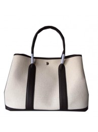 Hermes Garden Party 36CM Bag Canvas Leather H11M Brown Tl1509hk64