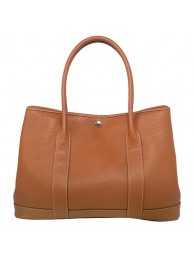 Hermes Garden Party 36CM Bag Clemence Camel Tl1981vm49