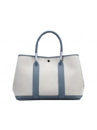 Hermes Garden Party 36cm Tote Bag Canvas SkyBlue Tl1389zS17