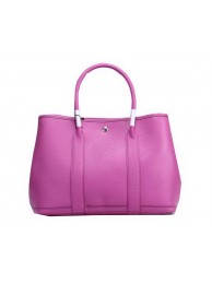 Hermes Garden Party 36cm Tote Bag Grainy Leather Lavender Tl1354Is79