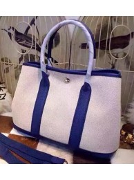 Hermes Garden Party 36cm Tote Bags Canvas HGP1927 Royal Tl996qM91