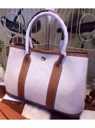 Hermes Garden Party 36cm Tote Bags Canvas HGP1927 Wheat Tl989Is79