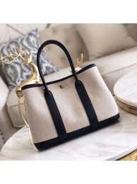 Hermes Garden Party 36cm Tote Bags Original Leather H3698 Black Tl638pA42