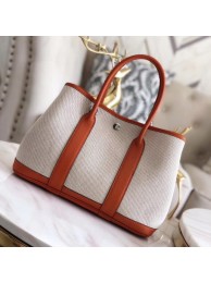Hermes Garden Party 36cm Tote Bags Original Leather H3698 Orange Tl639CD62