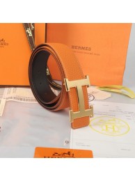 Hermes Imported Belt HR1002 Orange Tl3775lu18