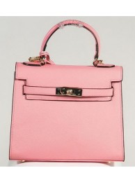 Hermes Kelly 25cm Tote Bag Togo Leather K2138 Pink Tl1229va68