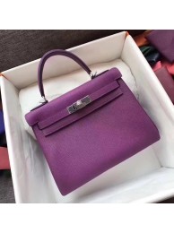 Hermes Kelly 32cm/28cm Shoulder Bag TOGO Leather KY28 Purple Tl855lu18