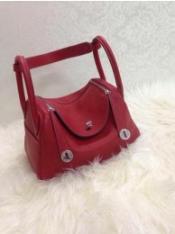 Hermes Lindy 30CM Original Leather Shoulder Bag HLD30 Burgundy Tl1248Pf97
