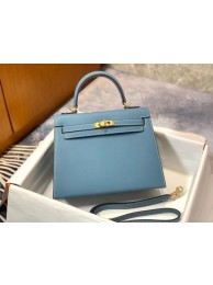 Hermes Original Epsom Leather KEL2578 blue Tl356DS71