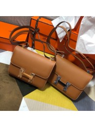 Hermes Original Espom Leather Constance Bag 5333 brown Tl277bT70