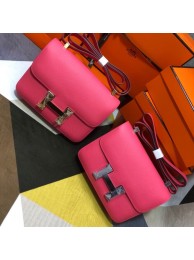 Hermes Original Espom Leather Constance Bag 5333 Lipstick Pink Tl292dw37