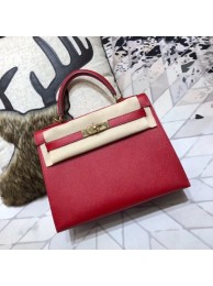 Hermes original Kelly Epsom Leather KL32 red Tl694Xr72