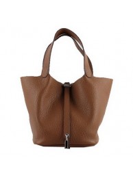 Hermes Picotin Lock PM Bags Clemence Leather H8615 Wheat Tl1411ea89
