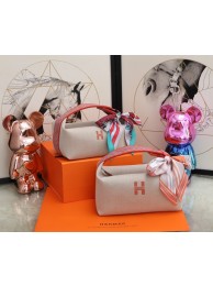 Hermes TROUSSE BRIDE-A-BRAC 25699 Cream Tl170UM91
