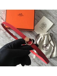Hot Replica Hermes Mini belt buckle & Reversible leather strap 13 mm H07142 red Tl3499wR89
