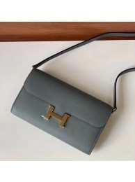 Imitation Hermes Constance to go mini Bag H4088 dark grey Tl516VO34
