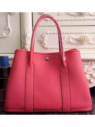 Imitation Hermes Garden Party 36cm 30cm Tote Bag Original Leather Light Red Tl1049Fo38