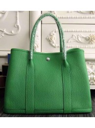 Imitation High Quality Hermes Garden Party 36cm 30cm Tote Bag Original Leather Green Tl1058Bo39
