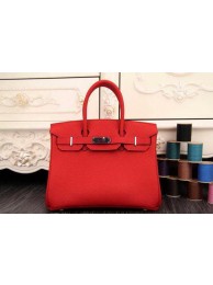 Knockoff Hermes Birkin 35CM 30CM Tote Bag Original Leather HB35O Red Tl1285Lg61