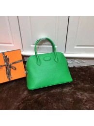 Knockoff Hermes Bolide 31CM Calfskin Leather Tote Bag B3302 Green Tl920Lg61