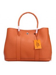 Knockoff Hermes Garden Party 36cm Tote Bag Grainy Leather Orange Tl1367iV87