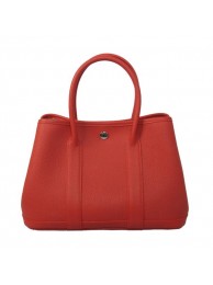 Luxury Hermes Garden Party 30CM Bag Calf Leather Red Tl1767QT69