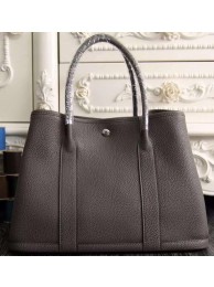 Replica Best Quality Hermes Garden Party 36cm 30cm Tote Bag Original Leather Dark Grey Tl1051Rf83