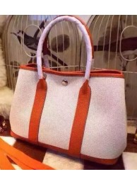 Replica Cheap Hermes Garden Party 36cm Tote Bags Canvas HGP1927 Orange Tl1001QC68