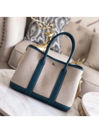 Replica Cheap Hermes Garden Party 36cm Tote Bags Original Leather H3698 Blue Tl636QC68