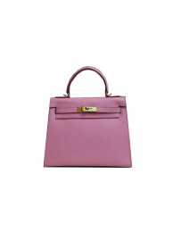 Replica Cheap Hermes Kelly 32cm Shoulder Bag Pink Saffiano Leather K32 Gold Tl1802Mq48
