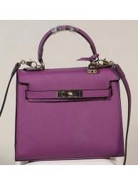 Replica Fashion Hermes Kelly 25cm Tote Bag Togo Leather K2138 Purple Tl1226yI43