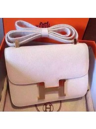 Replica Hermes Constance Bag Calfskin Leather H9999 White Tl988Hd81