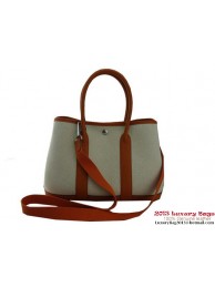 Replica Hermes Garden Party 30CM Bag Fabric Orange Tl1897XB19