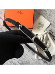 Replica Hermes Roulis belt buckle & Reversible leather strap 13 mm H065539 black Tl3489Yn66