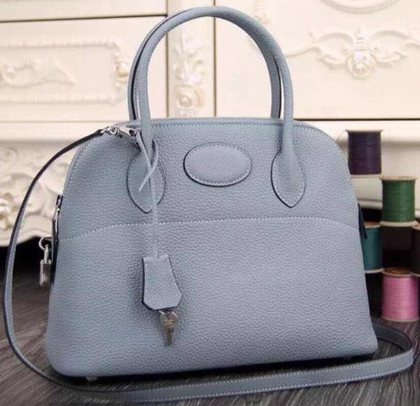 AAA Replica Hermes Bolide 37CM Calfskin Leather Tote Bag B1004 SkyBlue Tl1070Oy84