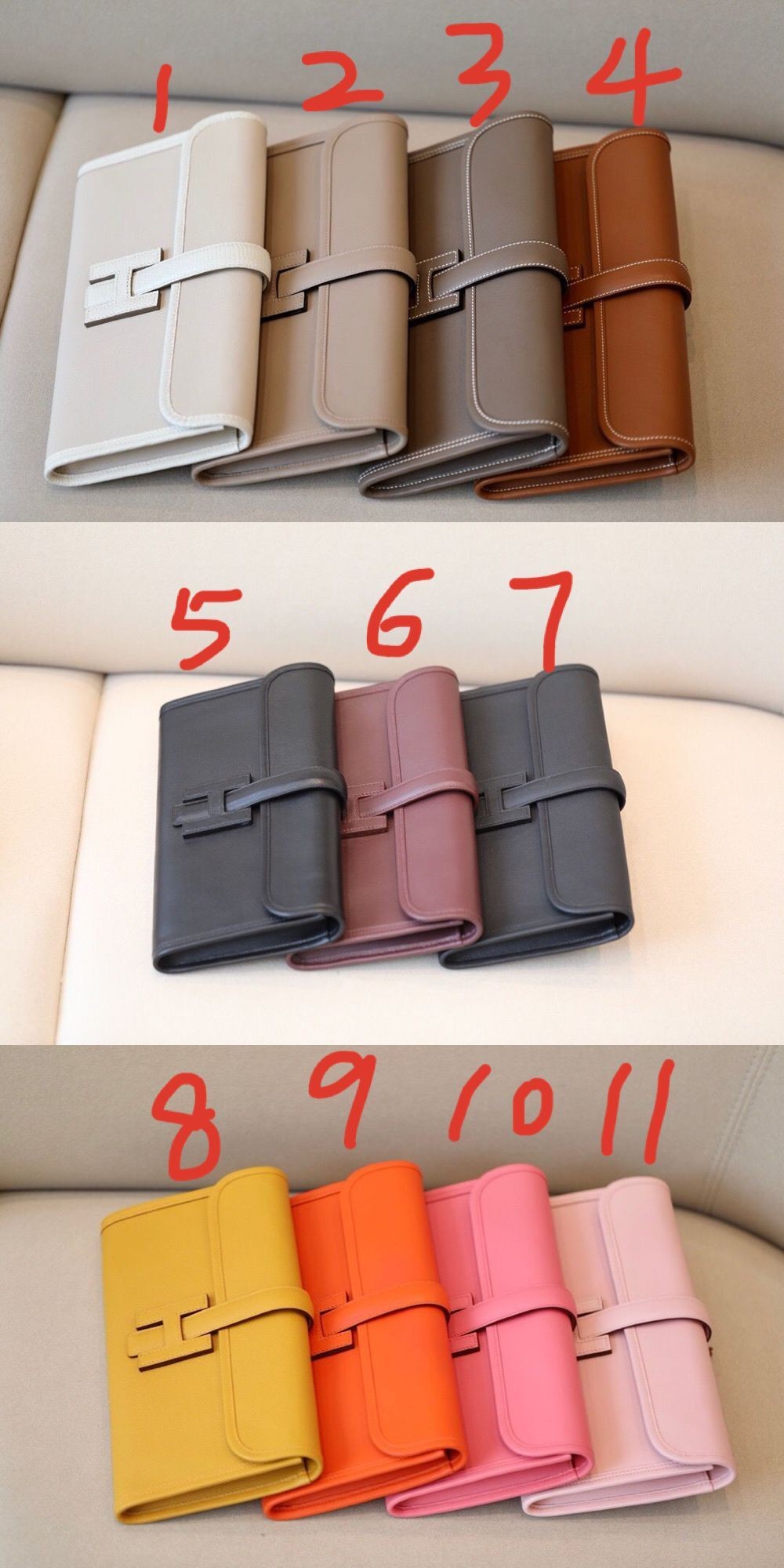 Fake Cheap Hermes Original Leather Clutch Handle Bag H88066 Tl505Kt89