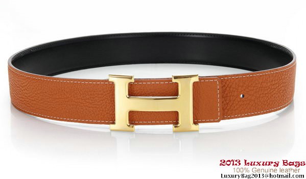 Hermes 50mm Original Calf Leather Belt HB116-1 Tl3844Hn31