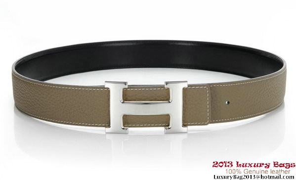 Hermes 50mm Original Calf Leather Belt HB116-12 Tl3833SS41