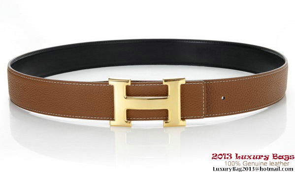 Hermes 50mm Original Calf Leather Belt HB116-6 Tl3839nQ90