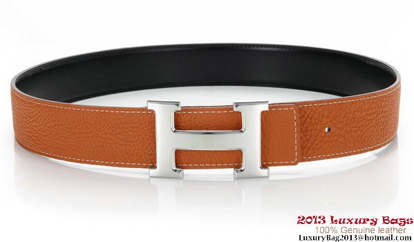 Hermes 50mm Original Calf Leather Belt HB116-8 Tl3837Ym74